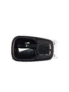 Maçaneta Interna Da Porta Completa Nylon Preta LD Lado Direito VW Fusca Variant TL Brasília Universal 22277