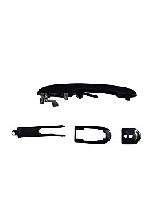 Maçaneta Externa da Porta Traseira Direita Sem Chave Preta VW Santana Quantum após 98 Universal 20846