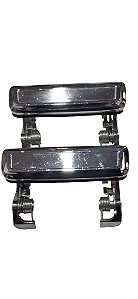 Par Maçaneta Externa Da Porta Sem Chave Dianteira Cromado LE LD Ford Del Rey Scala Original Ford Universal 30173 30174