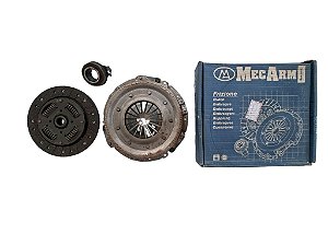 Kit Embreagem Plato Disco Rolamento Diametro 216mm 21 Estrias Trafic 2.1 2.2 Diesel Gasolina Space Van 2.1 MecArm MK9761