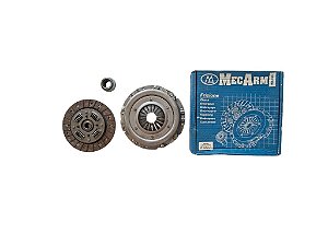 Kit Embreagem Novo Plato Disco e Rolamento Diametro 180mm 18 Estrias Citroën C3 1.4 8V 02/05 Marca Mec Arm MK9645
