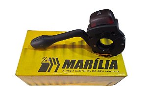 Chave De Seta Com Comutação Do Farol Alto Baixo Lampejo Com Tecla De Emergência VW Gol Gol City Parati Golf Passat