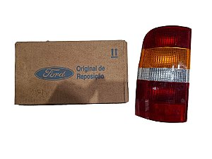 Lanterna Traseira LE Lado Esquerdo Completo Ford Courier 1997 a 2013 Original Ford 91AG13405FD