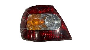 Lanterna Traseira LE Lado Esquerdo Tricolor Completa Fiat Siena Fase 2 2004 a 2012 Original Fiat 46846706