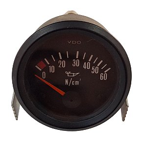 Manômetro de Pressão de Óleo VW Passat 1974 a 1989 Original VW ZBA919549 VDO Novo de Época