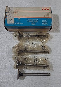 Jogo Valvula Escape 4 pçs VW Passat Parati Voyage 1.5 1.6 Refrigerado A Agua Marca TRW VA429A VW 026109611A