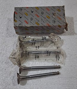 Jogo Valvula Escape 4 pçs Fiat Palio Siena Strada 1.0 1.5 Original TRW VA2029A