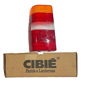 Lente Lanterna Traseira Lado Esquerdo Tricolor Fiorino 1991 a 1996 CIBIÉ 91008