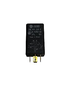 Rele Temporizador Partida Fria 6 Terminais Gol Voyage Parati Saveiro Santana Quantum 1984 a 1996 Original VW ZBC911261E