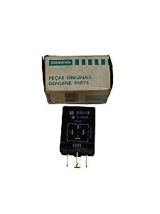 Rele Desembaçador Vidro Traseiro 4 Terminais GM Corsa Original GM 90159406 Siemens D22222 Novo de Época