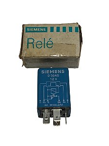 Relé Temporizador Azul Limpador Para-Brisa GM Opala Original Siemens D5645 Novo de Época