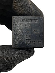 Rele Temporizador Desembaçador Vidro 6 Terminais Omega 1993 a 1998 Original GM 90378022 Novo de Época