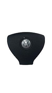 Tampa do Acionador da Buzina do Volante VW Golf Bora Polo Gol Voyage Fox Sem Airbag Original VW 1JE419669A Novo de Época