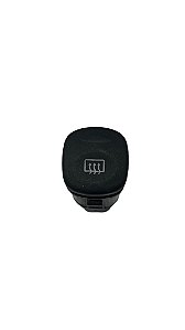 Interruptor Desembaçador Vidro Traseiro Ford Fiesta 96 a 06 Original 97FU18C621AA Original Ford Com Logo Raspada