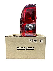 Lanterna Traseira Lado Esquerdo Hilux 2016 a 2024 Original Toyota Nova