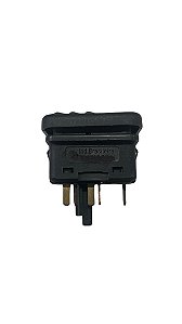 Botão Interruptor Desembaçador Logus Pointer Original VW 558959621 Logo VW Raspada Novo de Época