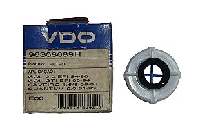 Pré Filtro Da Bomba De Combustivel Gol AP/GTI 2.0 Saveiro AP 1.6 1.8 Santana Quantum AP 2.0 88/98 Original VDO 96308089R