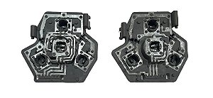 Par De Circuito Soquete Lanterna Traseira LD Lado Direito LE Lado Esquerdo VW Golf 08 à 14 Original Valeo