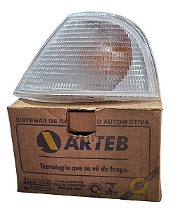 Lanterna Seta LE Lado Esquerdo Cristal GM Monza Tubarão 1991 à 1996 Original Arteb 2520061 Novo de Época