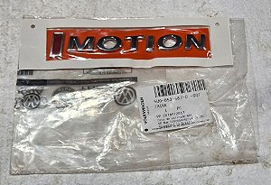 Emblema IMotion Tampa Porta Malas VW Fox Gol Polo SpaceFox Up Voyage 09 a 17 Original VW 5U0853687DGQF