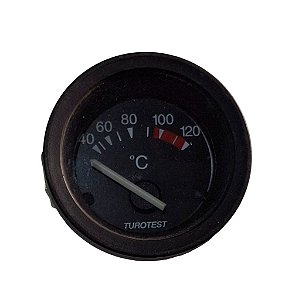 Indicador Temperatura 40° - 120° 24V com Iluminação a Led Onibus/Caminhão NL 93 a 97 Turotest 310-303 11503/9A