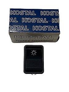 Interruptor Geral de Luzes 12V para Caminhões e Ônibus Mercedes Benz Kostal 3833113 Novo de Época