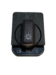 Chave Interruptor de Luz Rotativa GM Corsa Classic Omega e Suprema 1992 a 2010 GM 93276217 S/ Reostato C/ Detalhe