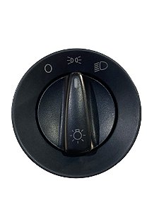 Chave interruptor de luz VW Gol Parati Saveiro G3 G4 Farol simples Original VW 377941534 C/Logo Raspado Novo de Época