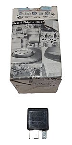 Rele Auxiliar Preto 4 Pinos Fox Spacefox Polo Golf 2003 a 2020 Original VW 377937503A