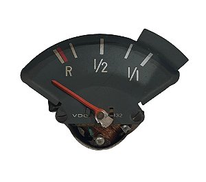 Indicador Relógio de Combustível 12V para VW Kombi Clipper de 1975 em Diante Original VDO 301015043R Novo de Época