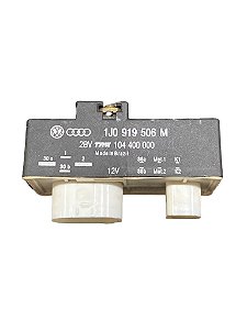 Módulo Relé da Ventoinha do Radiador VW Fox de 2004 a 2010 e Polo de 2003 a 2006 Original VW 1J0919506M Novo de Época