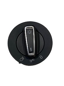 Chave do Farol Rotativo de Luzes S/Reostato do VW Gol Saveiro e Voyage de 2017 a 2022 Original VW 5U0941531PWZU