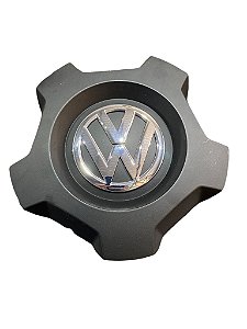 Calota Central Miolo da VW Fox de 2010 a 2014 Original VW 5Z0601149FNL2 Novo de Época