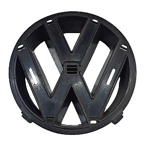 Carcaça do Emblema da Grade Dianteira Radiador Original VW Gol Parati Saveiro Santana VW 3B0853601 Novo de Época