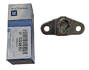 Dobradiça Esquerda da Caçamba Traseira GM S10 95 a 11 Original GM 93248357 Nova de Época