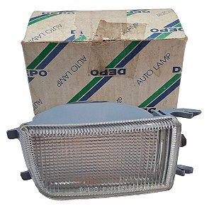 Luz de Seta Dianteira Direita Pisca Dianteiro Direito VW Golf 96 a 97 Marca DEPO 084411606 RF DEPO 014411606 RC