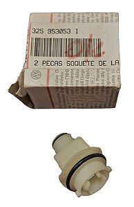 Soquete Lanterna Dianteira Pisca Seta Gol Parati Saveiro 1991 a 2006 Original VW 3259530531 Novo de Época