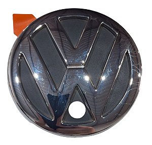 Emblema da Tampa Traseira VW Polo Sedã 2003 a 2012 Original VW 6Q5853689 Novo de Época