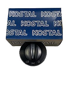 Chave Farol Rotativo Luzes S/Reostato VW Gol Parati Saveiro Caminhões VW 377941534D Marca KOSTAL 4052334 Logo Raspada