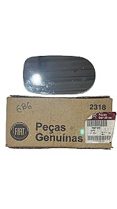 Lente Retrovisor Esquerdo Palio Siena 2004 a 2010 Original Fiat 7087282 Metagal CP20M0307 Nova de Época