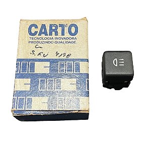 Botão Interruptor Pressão Farol Milha Elba Prêmio Uno Original M Carto V3F219200 Novo de Época