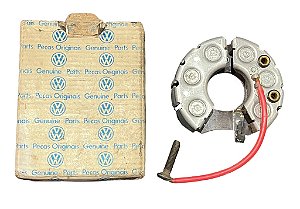 Placa diodo retificadora alternador VW Fusca Brasilia Kombi 1300 1600 Original VW Novo de Época