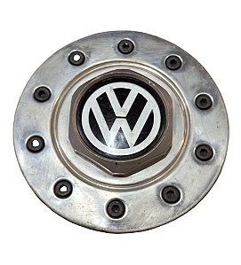 Calota Central Miolo da VW Saveiro Summer de 1994 a 2002 Original VW 377601149A Nova de Época