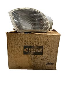 Lanterna de Pisca Seta Dianteiro do Lado Direito do VW Logus de 1993 a 1996 Original CIBIÉ 0448742 Nova de Época