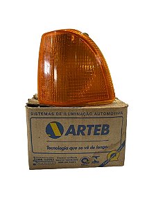 Lanterna Seta Pisca Lado Esquerdo do FORD Del Rey Belina e Corcel II de 1985 a 1992 Âmbar Original ARTEB 33889 C/Detalhe