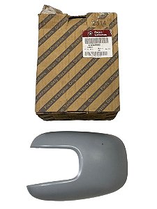 Capa do Retrovisor Lado Direito do FIAT Uno Vivace e Way de 2010 a 2014 Cinza Original FIAT 0100189603 272135060