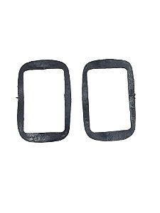 Par Calço Guarnição Maçaneta Externa Porta VW Kombi Corujinha Novos de Época