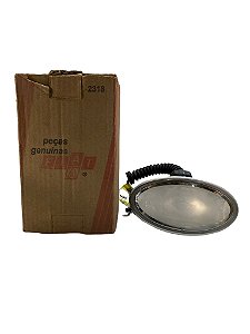 Farol Auxiliar Milha Oval Fiat Palio Weekend Adventure Strada Adventure 99 a 03 Original Hella 46743077 Novo de Época