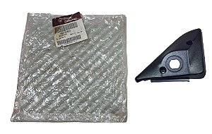 Moldura Interna do Retrovisor com Furo Lado Esquerdo Fiat Uno Mille Fiorino 2P 09 a 13 Original FIAT 100173607