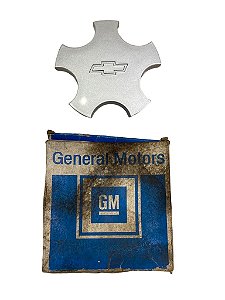 Calota Central de Roda Chevrolet Omega GLS 93 a 98 Original GM 93201439 Nova de Época